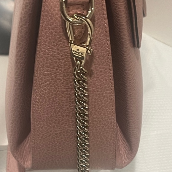 Drawing 2/1/24 at my Live show! NEW Pink Gucci Interlock Calfskin Large - Picture 6 of 11